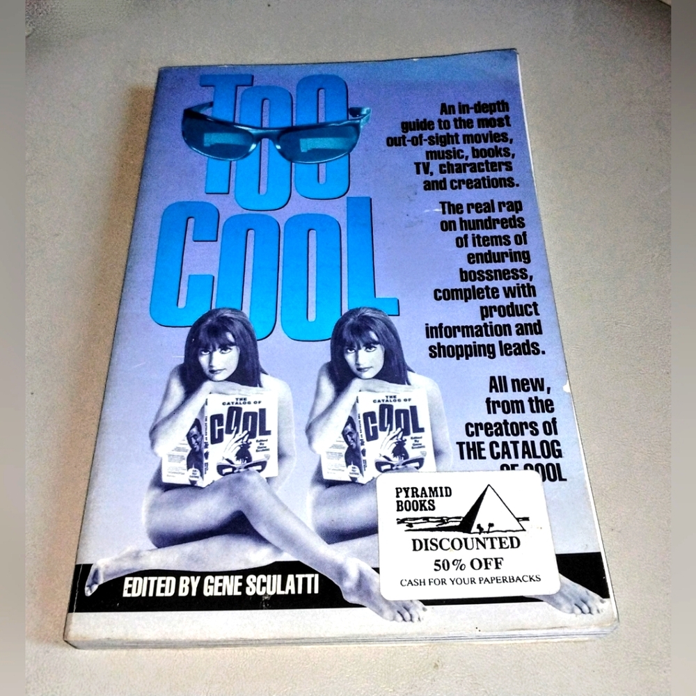 RARE BOOK - Too Cool Paperback – January 1, 1993 by Gene Sculatti (Editor)